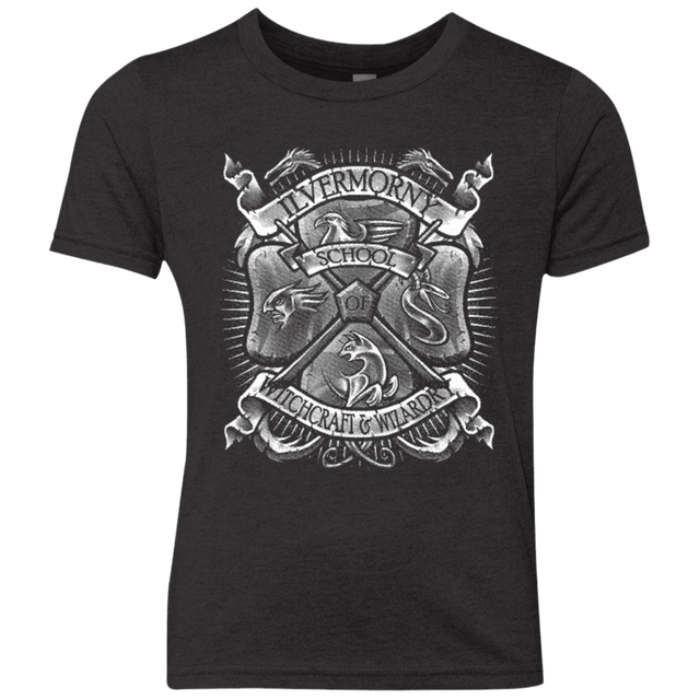 T-Shirts Vintage Black / YXS Fantastic Crest Youth Triblend T-Shirt