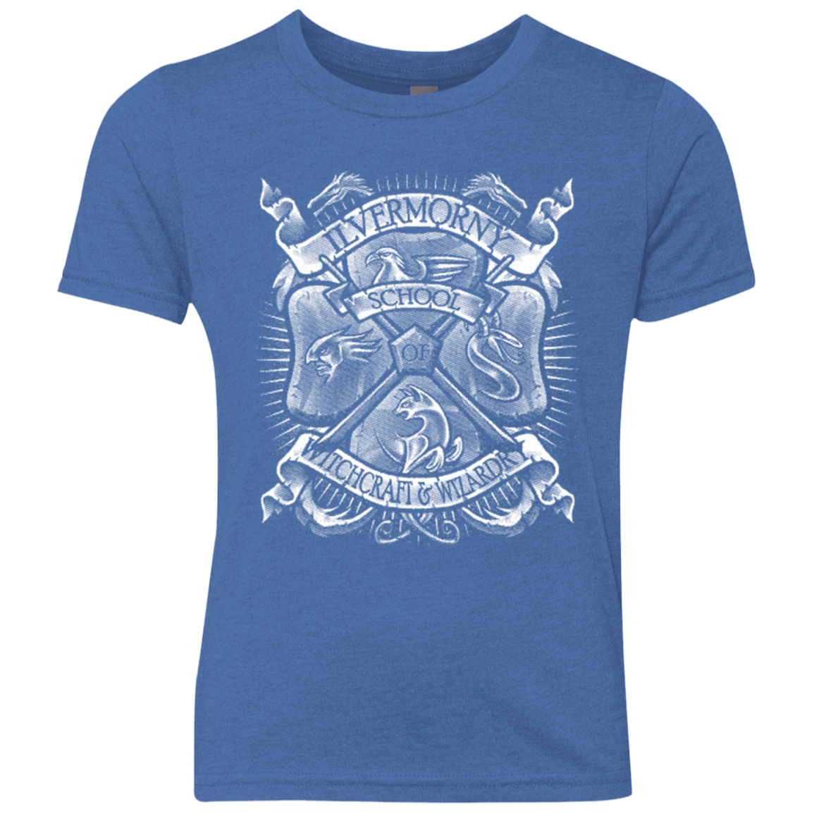 T-Shirts Vintage Royal / YXS Fantastic Crest Youth Triblend T-Shirt