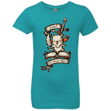 T-Shirts Tahiti Blue / YXS FANTASY SAVE POINT Girls Premium T-Shirt