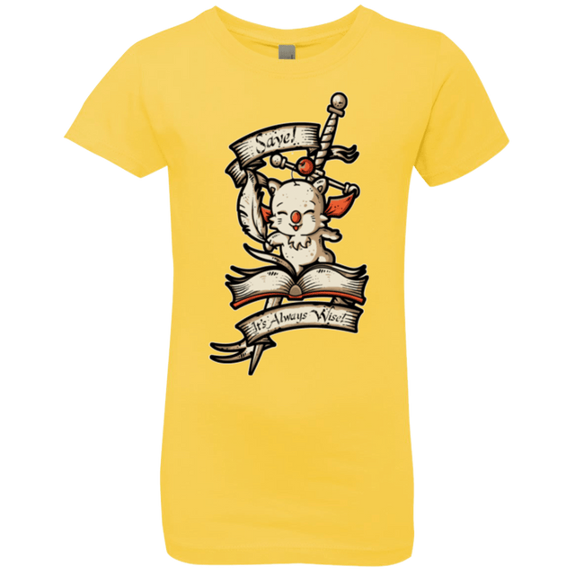 T-Shirts Vibrant Yellow / YXS FANTASY SAVE POINT Girls Premium T-Shirt