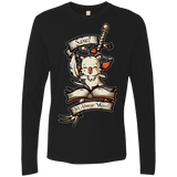 T-Shirts Black / Small FANTASY SAVE POINT Men's Premium Long Sleeve