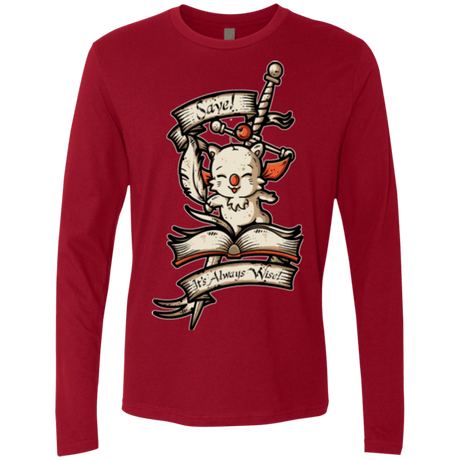 T-Shirts Cardinal / Small FANTASY SAVE POINT Men's Premium Long Sleeve