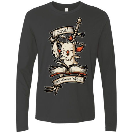 T-Shirts Heavy Metal / Small FANTASY SAVE POINT Men's Premium Long Sleeve