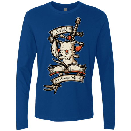 T-Shirts Royal / Small FANTASY SAVE POINT Men's Premium Long Sleeve