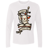 T-Shirts White / Small FANTASY SAVE POINT Men's Premium Long Sleeve