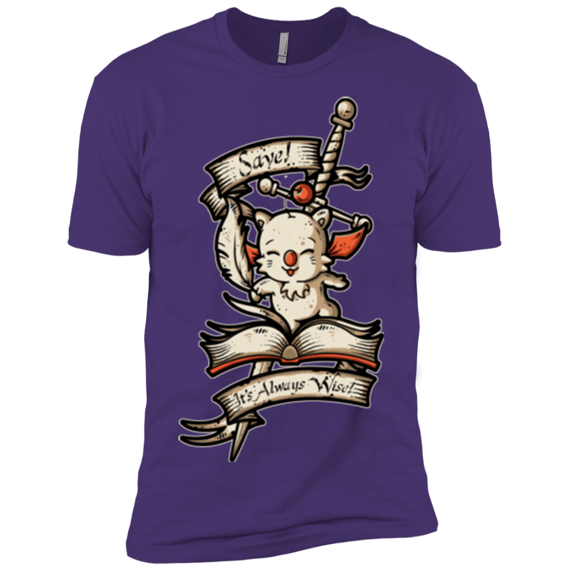 T-Shirts Purple / X-Small FANTASY SAVE POINT Men's Premium T-Shirt