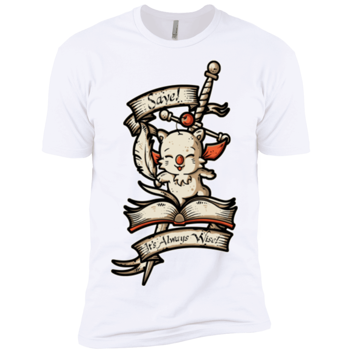 T-Shirts White / X-Small FANTASY SAVE POINT Men's Premium T-Shirt