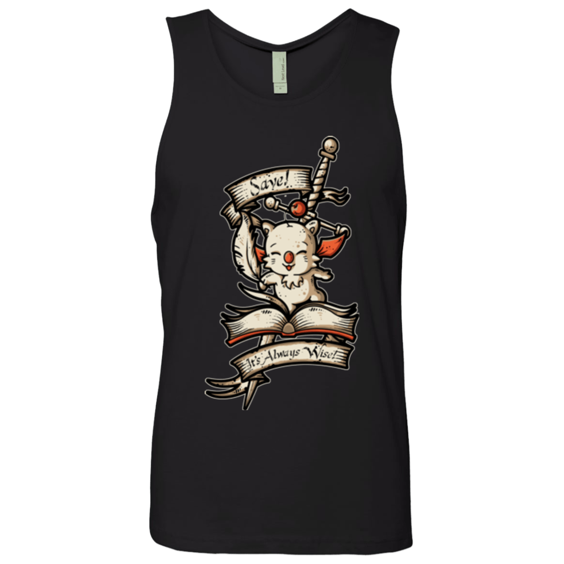 T-Shirts Black / Small FANTASY SAVE POINT Men's Premium Tank Top