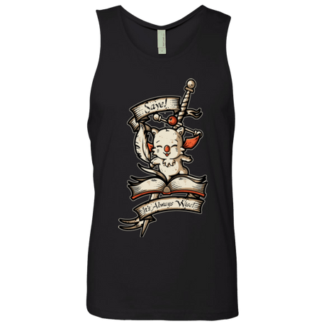 T-Shirts Black / Small FANTASY SAVE POINT Men's Premium Tank Top