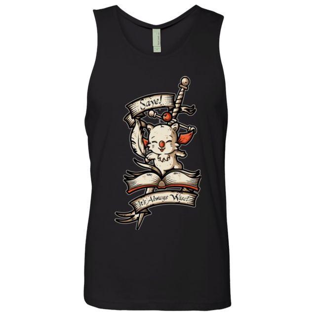 T-Shirts Black / Small FANTASY SAVE POINT Men's Premium Tank Top