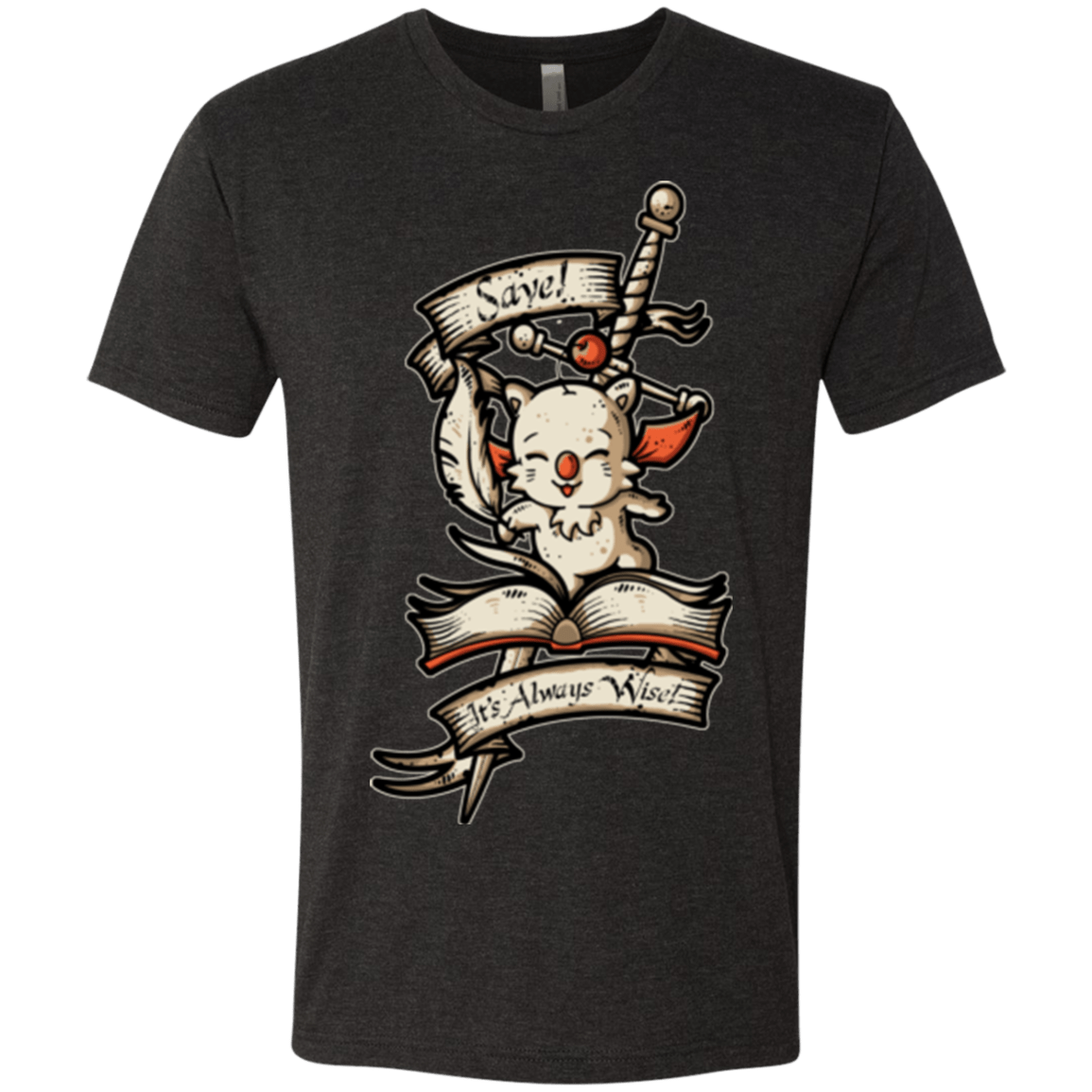 T-Shirts Vintage Black / Small FANTASY SAVE POINT Men's Triblend T-Shirt