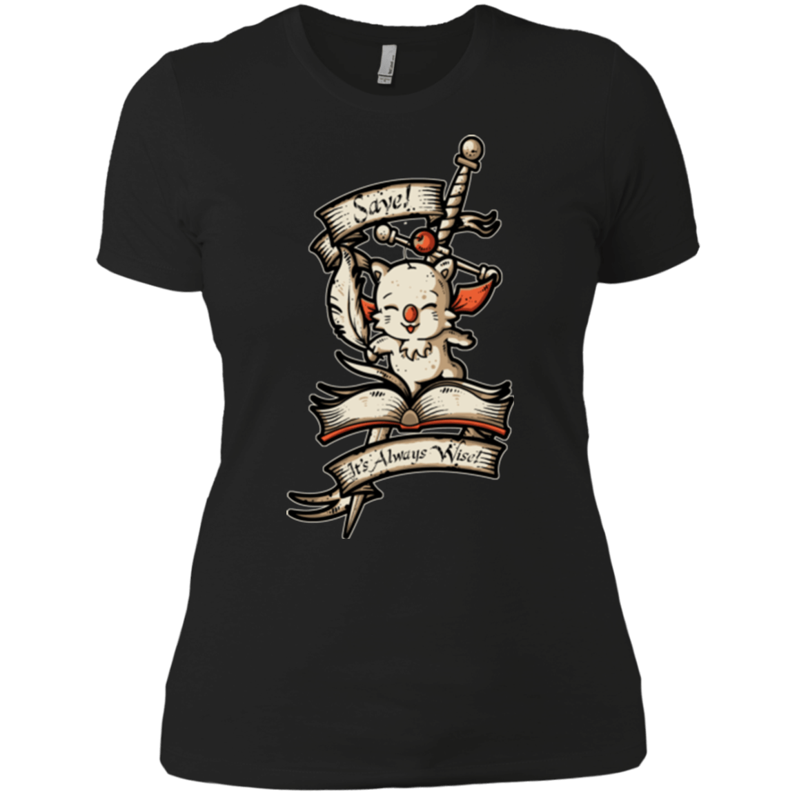 T-Shirts Black / X-Small FANTASY SAVE POINT Women's Premium T-Shirt