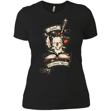 T-Shirts Black / X-Small FANTASY SAVE POINT Women's Premium T-Shirt