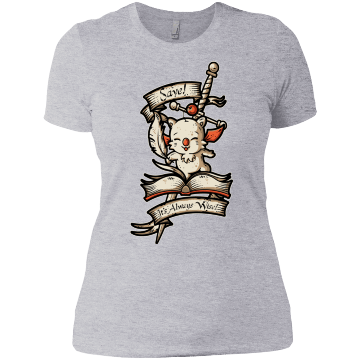 T-Shirts Heather Grey / X-Small FANTASY SAVE POINT Women's Premium T-Shirt