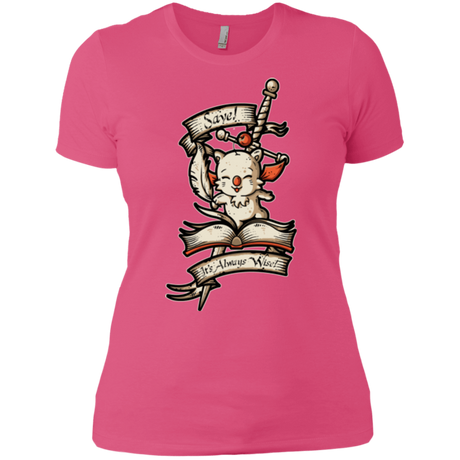 T-Shirts Hot Pink / X-Small FANTASY SAVE POINT Women's Premium T-Shirt