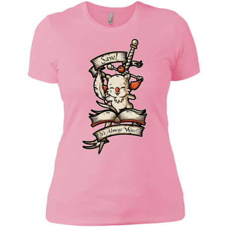 T-Shirts Light Pink / X-Small FANTASY SAVE POINT Women's Premium T-Shirt