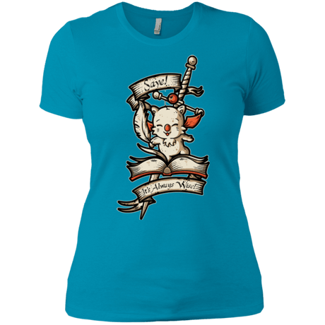 T-Shirts Turquoise / X-Small FANTASY SAVE POINT Women's Premium T-Shirt