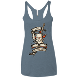 T-Shirts Indigo / X-Small FANTASY SAVE POINT Women's Triblend Racerback Tank