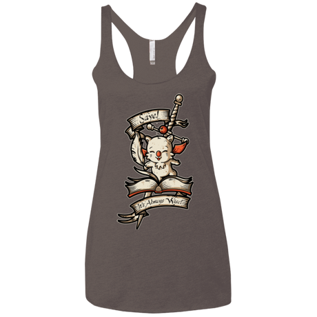 T-Shirts Macchiato / X-Small FANTASY SAVE POINT Women's Triblend Racerback Tank