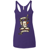 T-Shirts Purple / X-Small FANTASY SAVE POINT Women's Triblend Racerback Tank