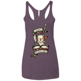 T-Shirts Vintage Purple / X-Small FANTASY SAVE POINT Women's Triblend Racerback Tank