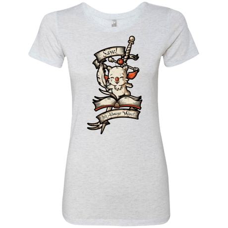 T-Shirts Heather White / Small FANTASY SAVE POINT Women's Triblend T-Shirt