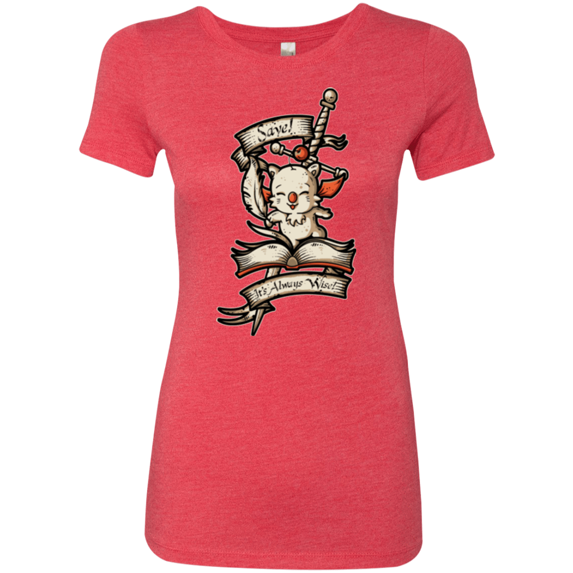 T-Shirts Vintage Red / Small FANTASY SAVE POINT Women's Triblend T-Shirt