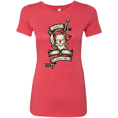 T-Shirts Vintage Red / Small FANTASY SAVE POINT Women's Triblend T-Shirt