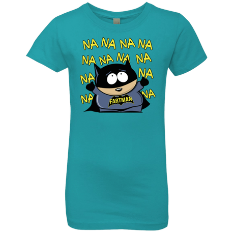 T-Shirts Tahiti Blue / YXS Fartman Girls Premium T-Shirt