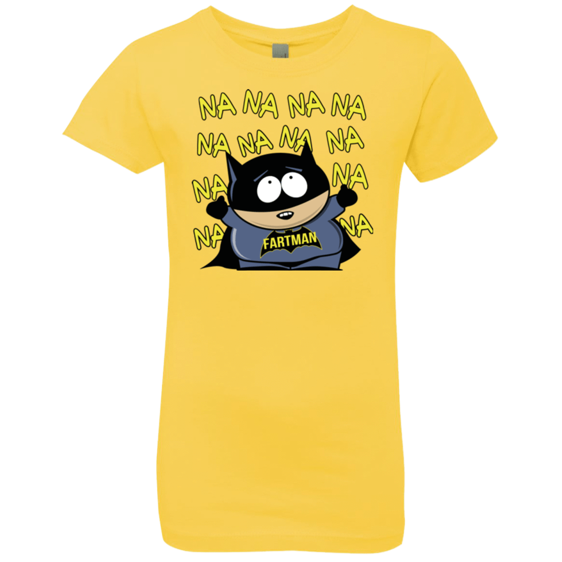 T-Shirts Vibrant Yellow / YXS Fartman Girls Premium T-Shirt