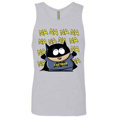 T-Shirts Heather Grey / Small Fartman Men's Premium Tank Top