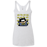 T-Shirts Heather White / X-Small Fartman Women's Triblend Racerback Tank