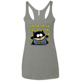 T-Shirts Venetian Grey / X-Small Fartman Women's Triblend Racerback Tank