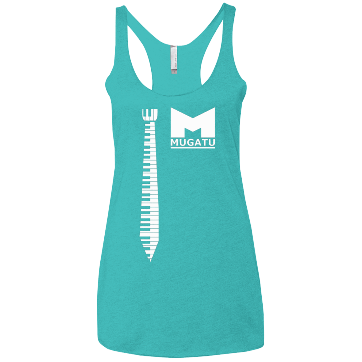 T-Shirts Tahiti Blue / X-Small Fashion Victim Women's Triblend Racerback Tank