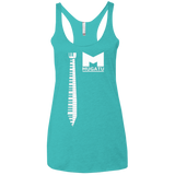 T-Shirts Tahiti Blue / X-Small Fashion Victim Women's Triblend Racerback Tank