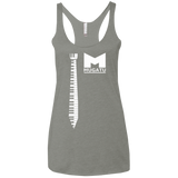 T-Shirts Venetian Grey / X-Small Fashion Victim Women's Triblend Racerback Tank