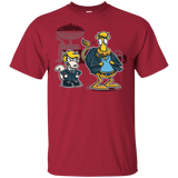 T-Shirts Cardinal / S Fat Cow in a Little Coat T-Shirt