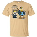 T-Shirts Vegas Gold / S Fat Cow in a Little Coat T-Shirt