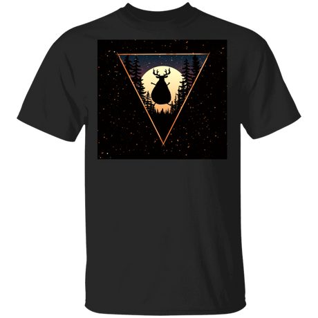 T-Shirts Black / S Fat Reindeer T-Shirt