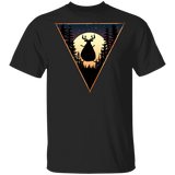 T-Shirts Black / S Fat Reindeer Triangle T-Shirt