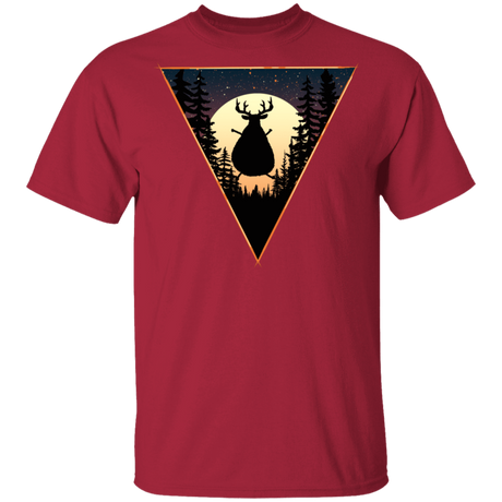 T-Shirts Cardinal / S Fat Reindeer Triangle T-Shirt