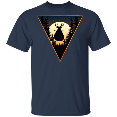 T-Shirts Navy / S Fat Reindeer Triangle T-Shirt