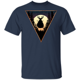 T-Shirts Navy / S Fat Reindeer Triangle T-Shirt