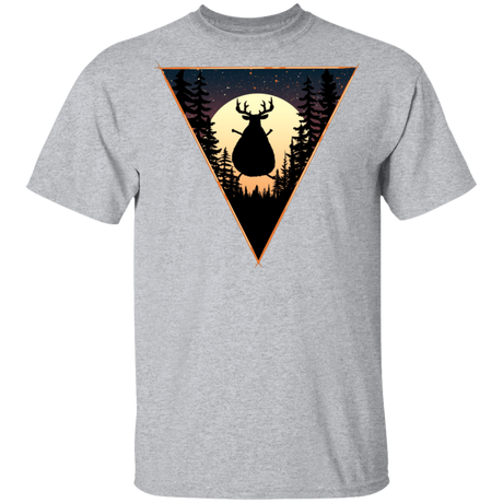 T-Shirts Sport Grey / S Fat Reindeer Triangle T-Shirt