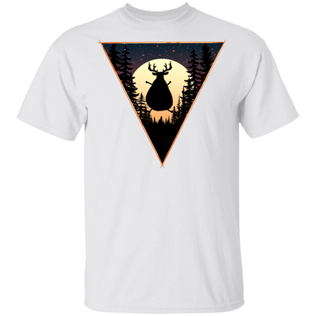 T-Shirts White / S Fat Reindeer Triangle T-Shirt