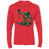 T-Shirts Vintage Red / X-Small Fatality Triblend Long Sleeve Hoodie Tee