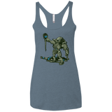T-Shirts Indigo / X-Small Fatality Women's Triblend Racerback Tank