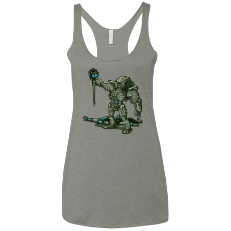 T-Shirts Venetian Grey / X-Small Fatality Women's Triblend Racerback Tank