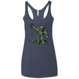 T-Shirts Vintage Navy / X-Small Fatality Women's Triblend Racerback Tank