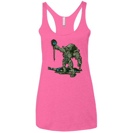 T-Shirts Vintage Pink / X-Small Fatality Women's Triblend Racerback Tank